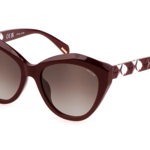 Okulary POLICE SPLL35-550G96. Okulary przeciwsłoneczne, Kolor czerwony. Kobieta.