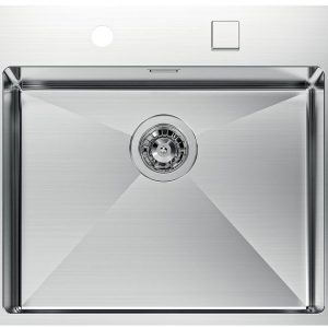 Foster 1735050 QUADRA R12 Komora 56x52 FM na równi z blatem Stal + Ruszt