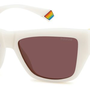 Okulary POLAROID PLD6210SXVK6. Okulary przeciwsłoneczne, Kolor biały. Kobieta.