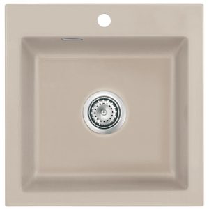 Systemceram Mera 51 Zlew ceramiczny Fango, korek manualny