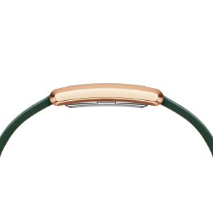ZEGAREK DAMSKI DANIEL WELLINGTON Bound Crocodile Emerald Rose Gold 22mm DW00100694 + BOX