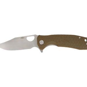 Honey Badger HB4070 CLIP POINT MEDIUM Tan