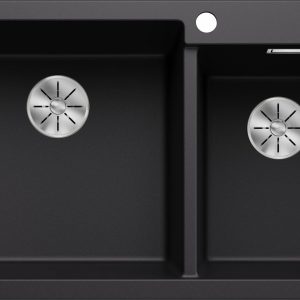 BLANCO PLEON 9 Silgranit czarny lewa, InFino