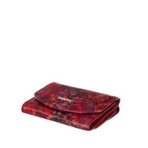 Czerwony portfel damski BajuBaj – nowoczesne wykonanie, funkcjonalność i styl PD1201cs170 RFID