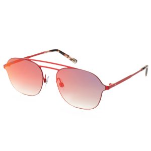 Okulary WEB EYEWEAR WE0248-67G. Okulary przeciwsłoneczne, Kolor czerwony. Mężczyzna.