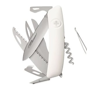 Swiza D09R AM SAW & SCISSORS White (KNR.0136.1020)