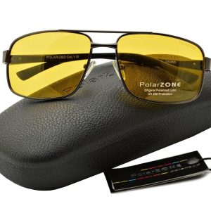 Rozjaśniające okulary do Jazdy Nocą dla kierowców Polaryzacyjne PolarZone POL-101Y