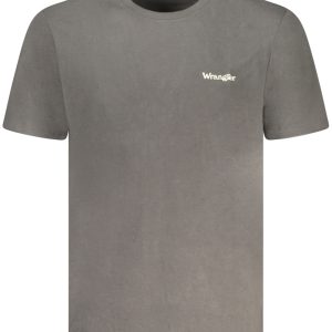 WRANGLER KOSZULKA Z KRÓTKIM RĘKAWEM MĘSKA CZARNA