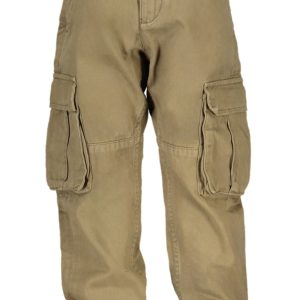 ZIELONE SPODNIE DZIECIĘCE GUESS JEANS