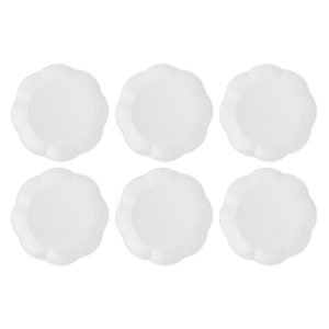 LA PORCELLANA BIANCA VILLADEIFIORI Zestaw 6 talerzy obiadowych 26 cm