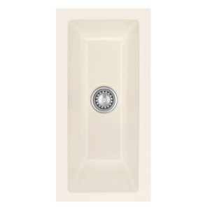 Systemceram Mera 16 U Jasmin, zlewozmywak ceramiczny, korek manualny