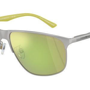 Okulary EMPORIO ARMANI EA2094-30458N. Okulary przeciwsłoneczne, Kolor szary. Mężczyzna.
