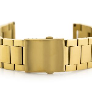 Bransoleta Pacific Model 9 solid - złota 24mm