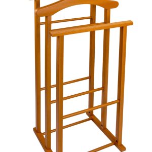 ARREDAMENTI MAXI Stojak na koszule i garnitur - 102 x 35 cm, Brązowy