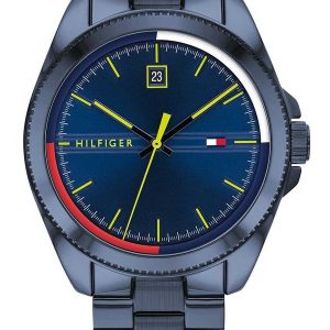Zegarek TOMMY HILFIGER 1791689. Kwarcowy, Kolor niebieski. Mężczyzna.