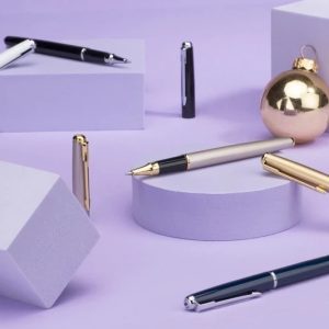 Pióro kulkowe GLOW GOLD - Szampański