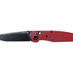 ANV Knives A100 BB DLC SLEIPNER GRN RED / ALOCK ANVA100-021