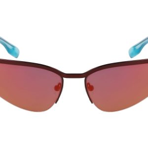 Okulary KARL LAGERFELD KL352S6117601. Okulary przeciwsłoneczne, Kolor niebieski. Unisex.