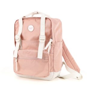 Duży, miejski plecak damski w jasnoróżowym kolorze - Himawari