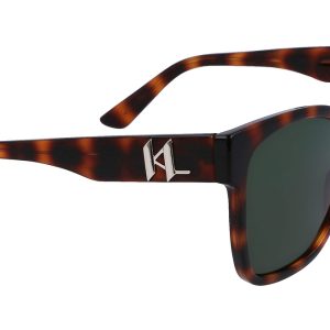 Okulary KARL LAGERFELD KL6087S-240. Okulary przeciwsłoneczne, Kolor brązowy. Kobieta.