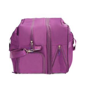 Materiałowa torba podróżna Solier SM04 VEA Fioletowy