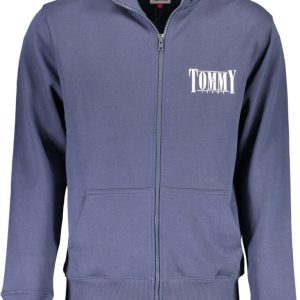 NIEBIESKA BLUZA Z ZAMKIEM TOMMY HILFIGER