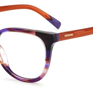 Okulary MISSONI MIS-0100-L7W. Okulary, Kolor brązowy fioletowy. Kobieta.