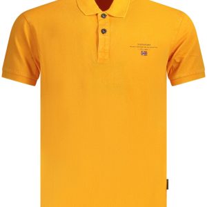 NAPAPIJRI POLO KRÓTKIE RĘKAWY MĘSKIE POMARAŃCZOWE