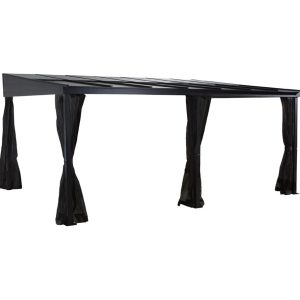 Sojag Aluminiowe zadaszenie tarasu St. Barth 1216 Antracyt 363x484x240cm
