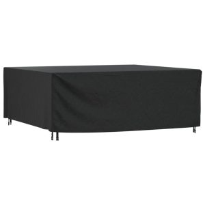 Pokrowiec na meble ogrodowe, czarny, 250x210x90 cm, wodoodporny