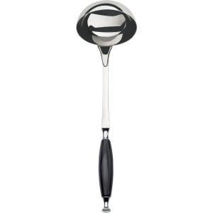 COUNTRY Czarny - łyżka wazowa