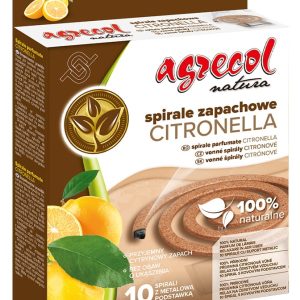 Spirale na komary zapachowe citronella 10 szt. - Agrecol Natura