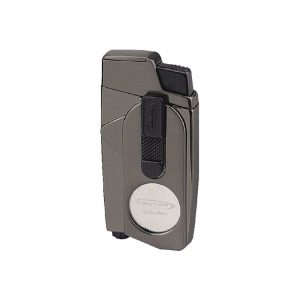 Vector ACCENDISIGARI XCALIBER DOUBLE W/CUTTER 02 Gunmetal Satin