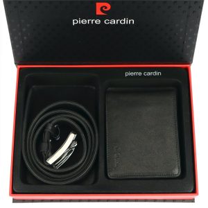 Zestaw portfel i pasek do spodni Pierre Cardin