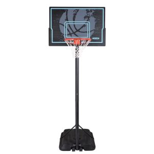 Lifetime Stalowa obręcz do koszykówki Texas Czarny/Niebieski 112x304cm