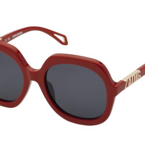 Okulary ZADIG&VOLTAIRE SZV404-5606XX. Okulary przeciwsłoneczne, Kolor czerwony. Kobieta.