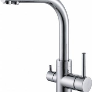 Aquasanita Bateria AQVADUO 2663L-002 Satyna