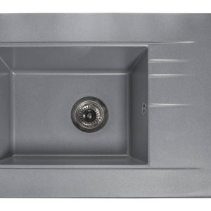 Miraggio Zlew kuchenny BODRUM 650 szary