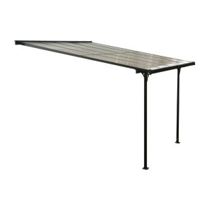 Westmann Aluminiowy dach tarasowy Bruce Czarny 300x313x270 cm