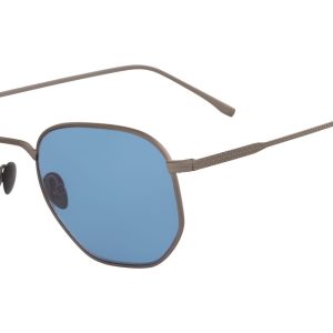 Okulary LACOSTE L206S-033. Okulary przeciwsłoneczne, Kolor szary. Unisex.