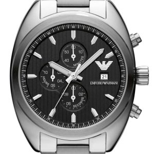 Zegarek ARMANI AR5957. Kwarcowy, Kolor czarny. Mężczyzna.