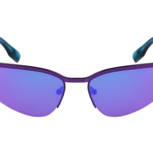 Okulary KARL LAGERFELD KL352S6117500. Okulary przeciwsłoneczne, Kolor PURPLE. Unisex.