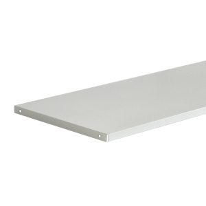 Półka metalowa do szafy biurowej JAN II, 1150 x 20 x 360 mm, szara