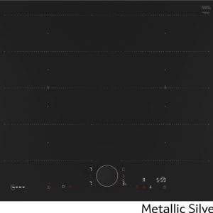 Neff T66YYY4C0-MS + Twist Pad Z9801TWMY0 , płyta indukcyjna, 60 cm, Metalic Silver , czujnik smażenia