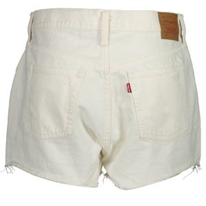 SPODENKI JEANSOWE LEVI'S W KOLORZE BIAŁYM