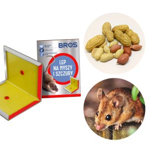 Lep Mocny na szczury i myszy 1szt. - Bros