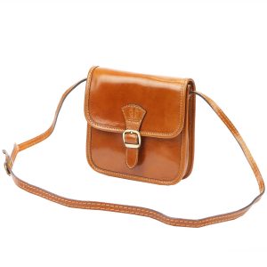 Skórzana prosta damska listonoszka marki Florence