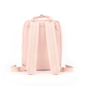 Wodoodporny plecak miejski w różowym kolorze zamykany suwakiem - Himawari