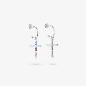 Biżuteria RADIANT RY000123. Kolczyki, Kolor szary. Kobieta.