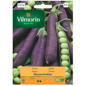 Groch Blauwschokker o fioletowych strąkach nasiona 20g - VILMORIN
